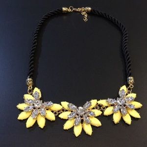 Yellow Rope Necklace